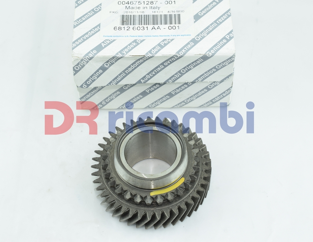 INGRANAGGIO 5° FIAT 500 SEICENTO PANDA PUNTO LANCIA Y 46756270 46751287 7730242 