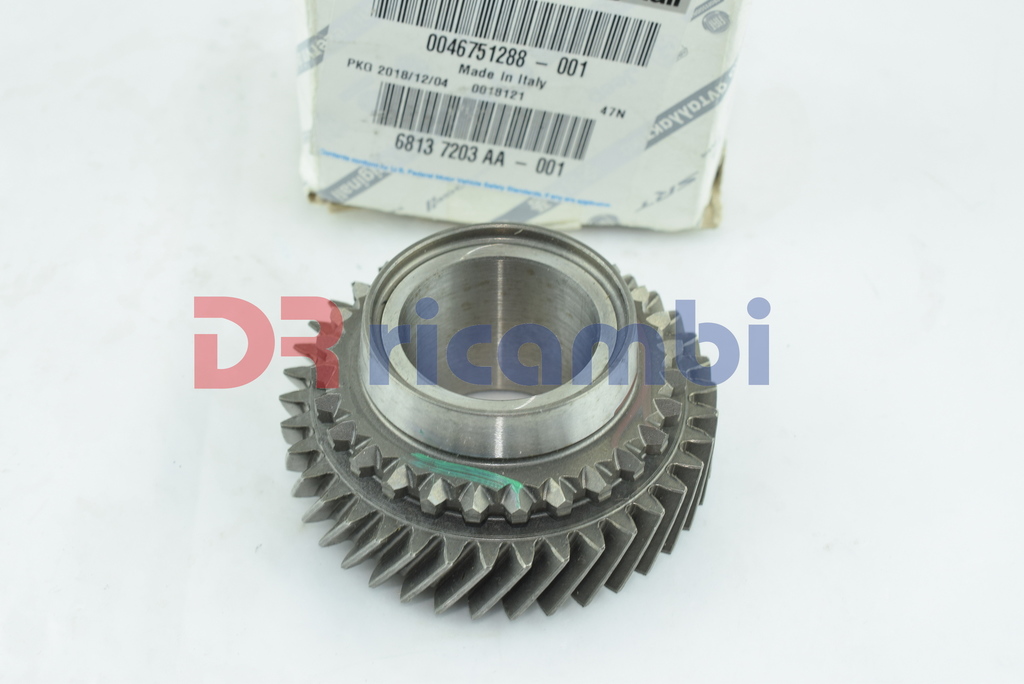 INGRANAGGIO CAMBIO 5a V. ALFA MITO FIAT PUNTO 500 PANDA DOBLO' YPSILON  46751288