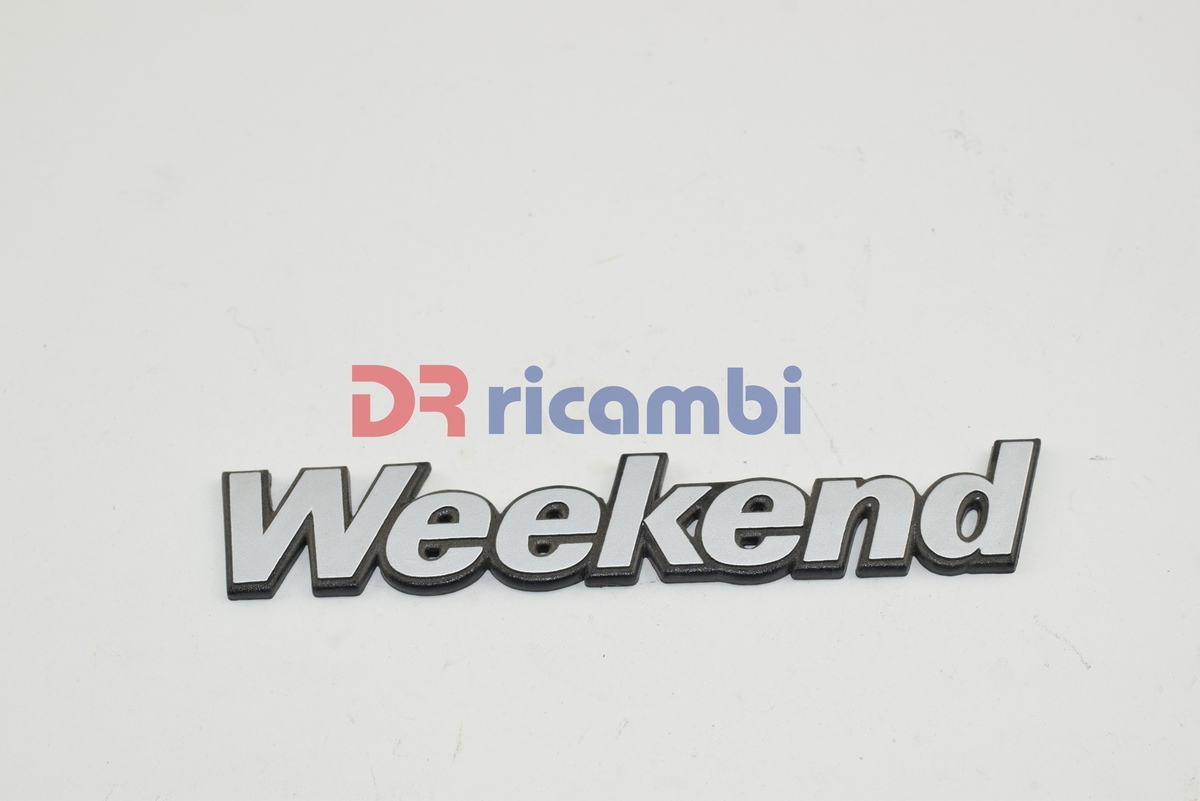 LOGO FREGIO SIGLA MODELLO FIAT PALIO - MAREA &quot; WEEKEND &quot; DR0298