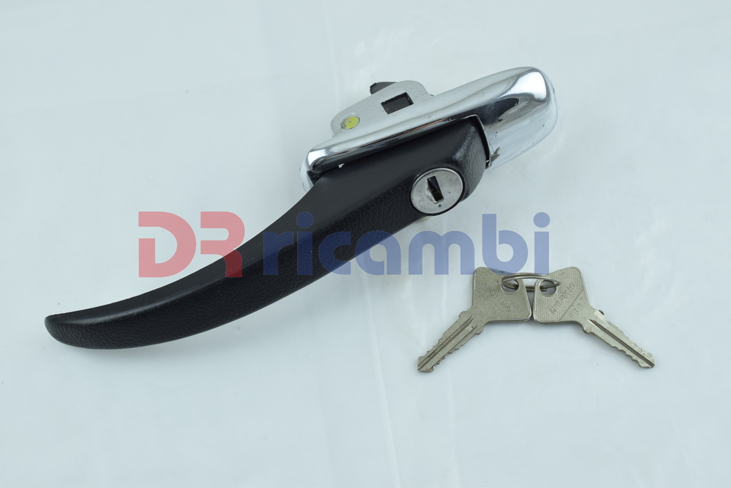 MANIGLIA ESTERNA ZAMA CON CHIAVI PORTIERA LATERALE PER FIAT 850T 900T - DR0706/1