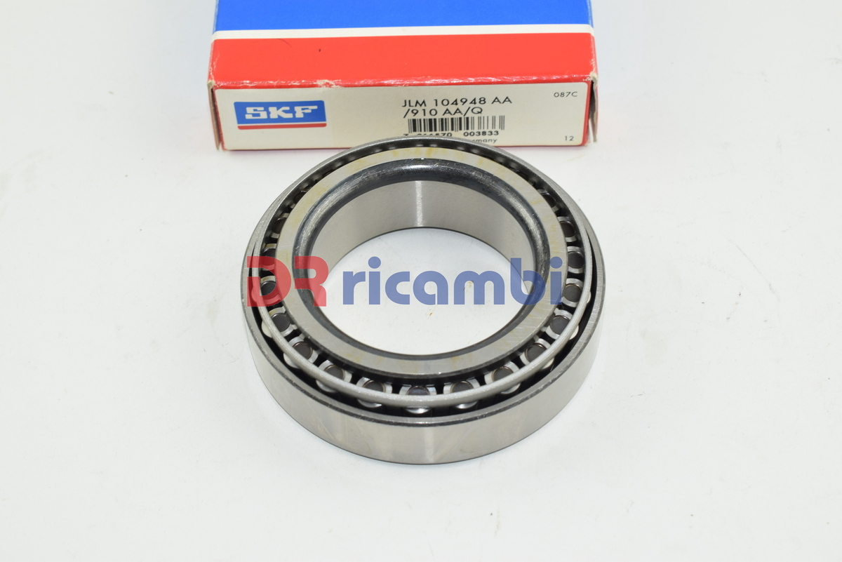 CUSCINETTO A RULLI CONICI  SKF JLM104948AA/910AA/Q - Dimensioni  50x82x21.5