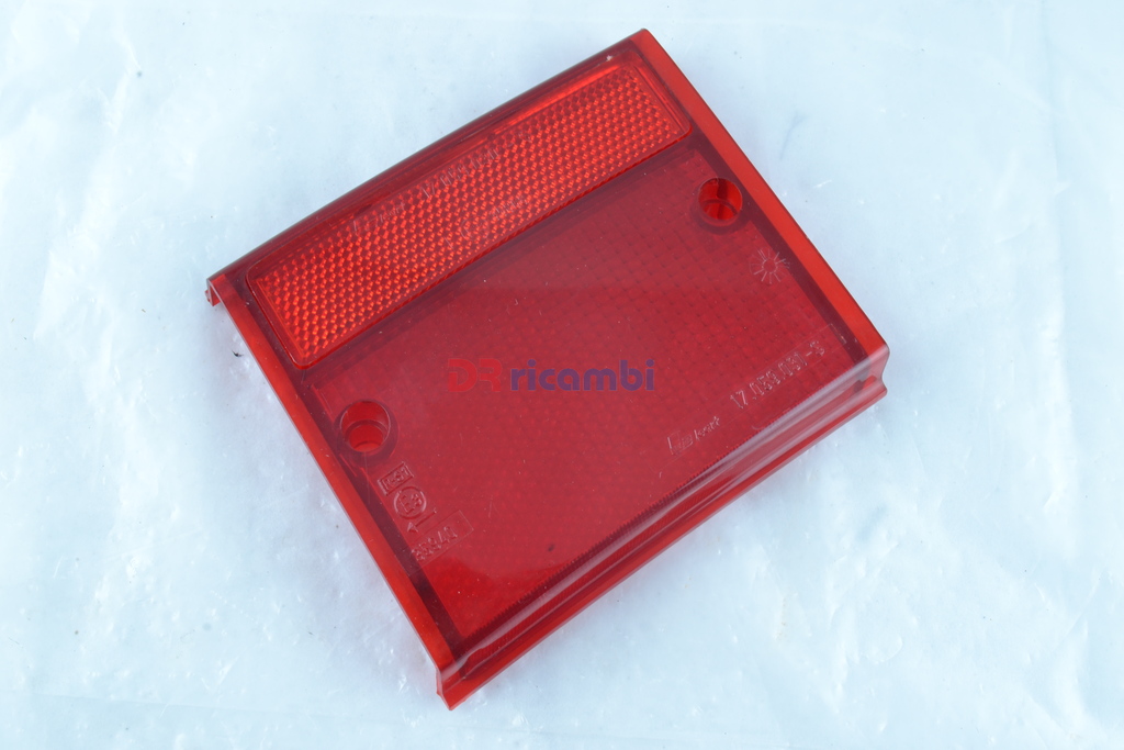 TRASPARENTE PLASTICA ROSSO LUCE STOP FANALE POST SX FIAT 127 - LEART 17.059.031