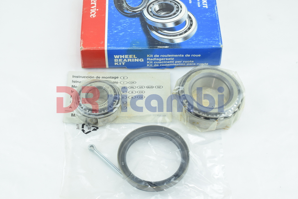 KIT CUSCINETTI RUOTA ANT. FORD TRANSIT 92&gt; SKF VKBA1465  1583567 5025899 6197791