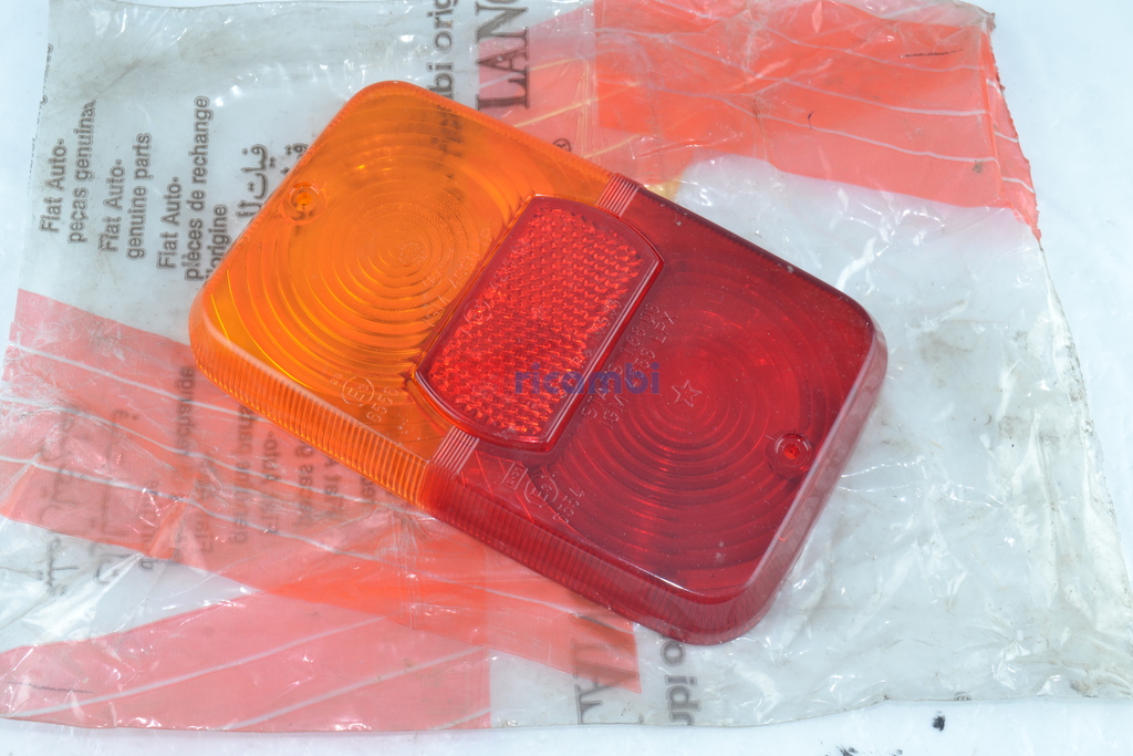 PLASTICA TRASPARENTE ROSSO ARANCIO FANALE POST ORIGINALE FIAT 238 - 4138241