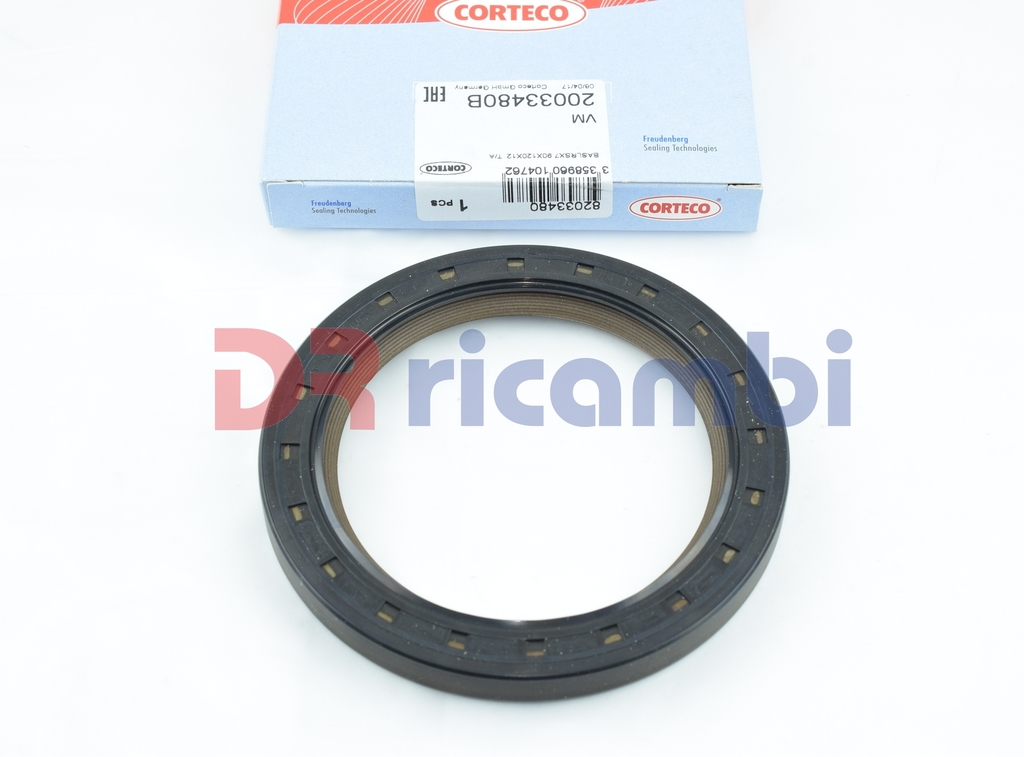 PARAOLIO ANELLO DI TENUTA POST. MOTORE ALFA ROMEO MOTORI VM 20033480B  90x120x12