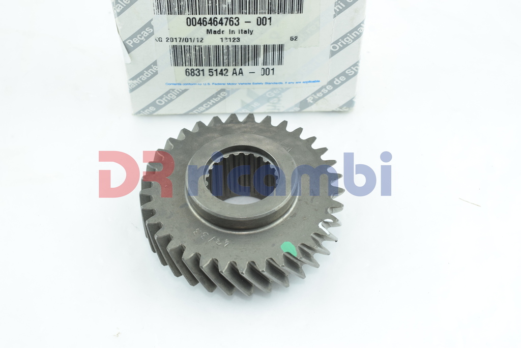 INGRANAGGIO CAMBIO 5a V. ALFA 147 MITO FIAT 500 PUNTO BRAVO DOBLO' MUSA 46464763