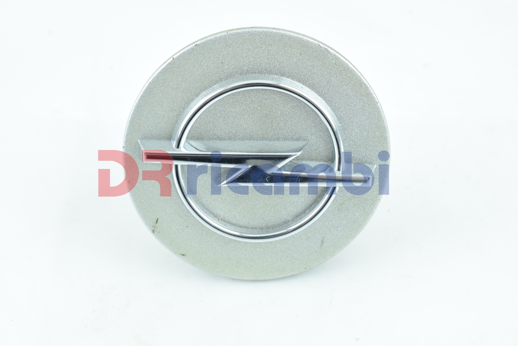 COPERCHIO ARGENTO COPRIMOZZO MOZZO RUOTA OPEL - DR RICAMBI 10074335