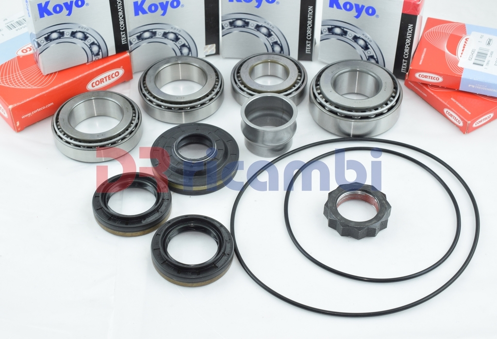 KIT CUSCINETTI RIPARAZIONE DIFFERENZIALE POST. LAND ROVER FRILANDER 2  DIFF-LR02