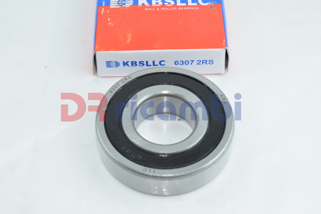 CUSCINETTO A UNA FILA DI SFERE SIGILLATO KBS 6307 2RS SKF 6307-2RS1  D. 35x80x21