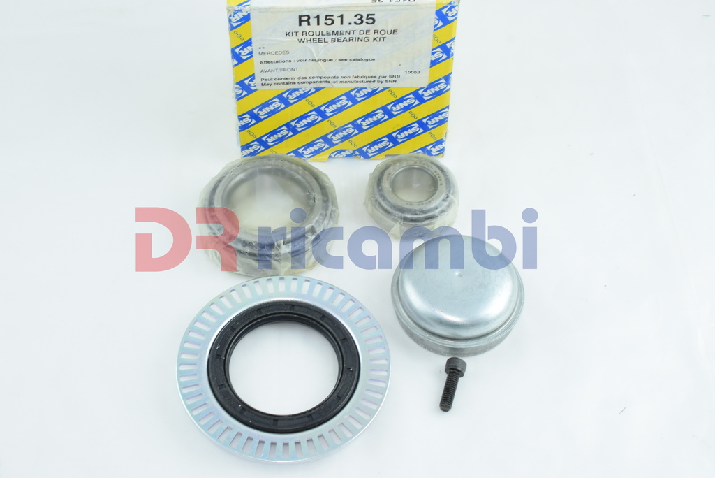 KIT CUSCINETTI RUOTA ANT. MERCEDES Classe E/S W211 S211 W220 C215 - SNR  R151.35