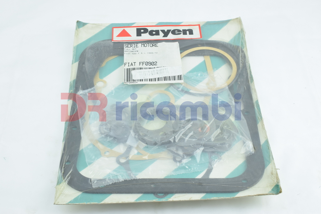 SERIE GUARNIZIONE MOTORE SENZA TC PER FIAT 500 F L 1965&gt;1972 PAYEN FF902