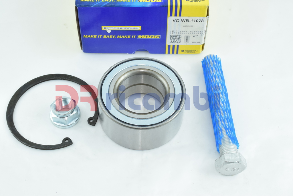 KIT CUSCINETTO RUOTA ANT. FORD GALAXIY SEAT ALAMBRA  VW SHARAN  MOOG VO-WB-11078