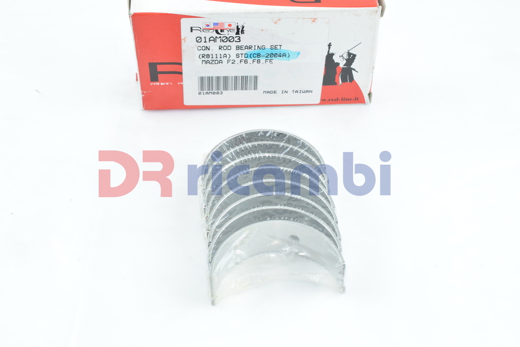 SERIE BRONZINE BIELLA  STD PER MADZA F2 F6 F8 FE REDLINE 01AM003  R8111  CB-004A