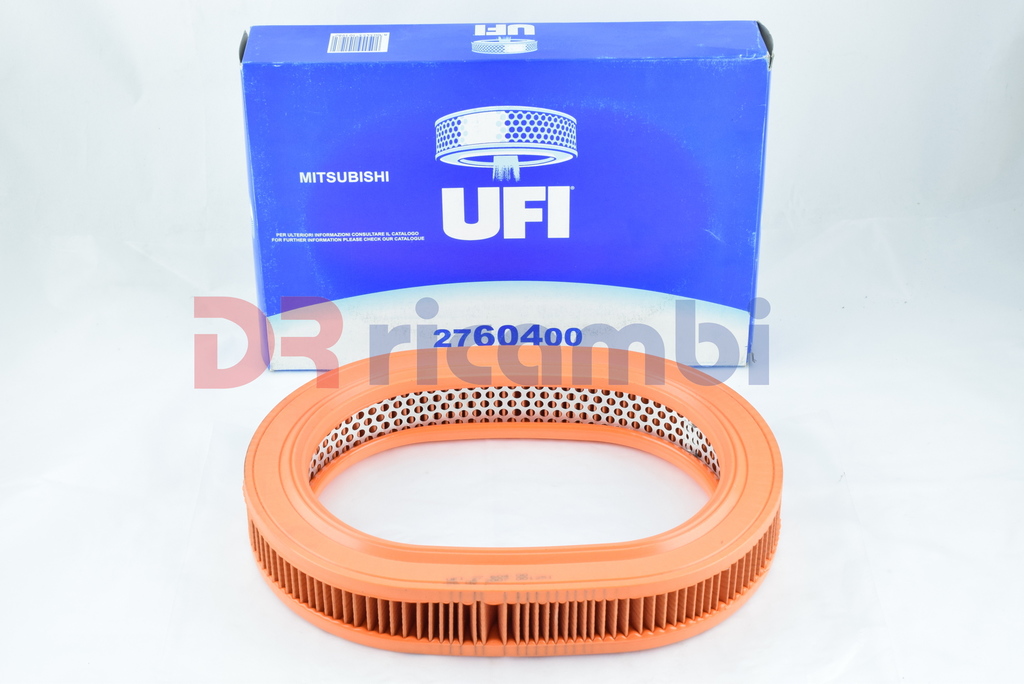 FILTRO ARIA PER MITSUBISHI GALANT SPACE WAGON CORDIA LANCER III UFI 27.604.00