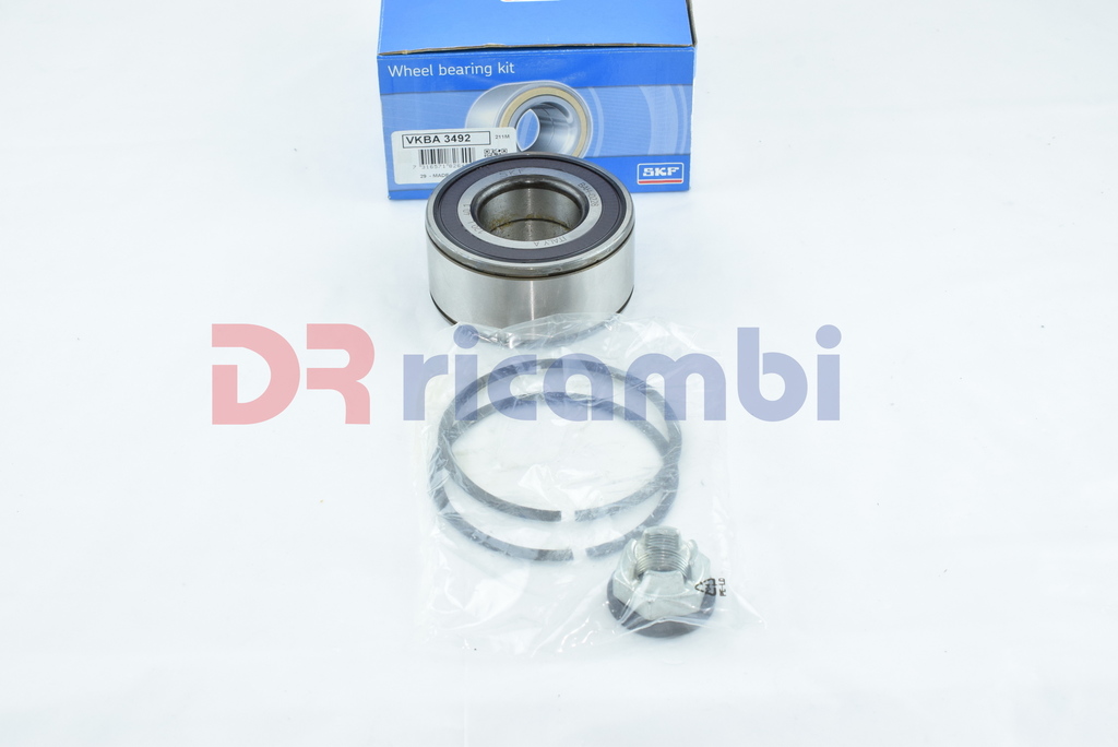 KIT CUSCINETTO MOZZO RUOTA ANTERIORE PER RENAULT LAGUNA I SKF VKBA3492