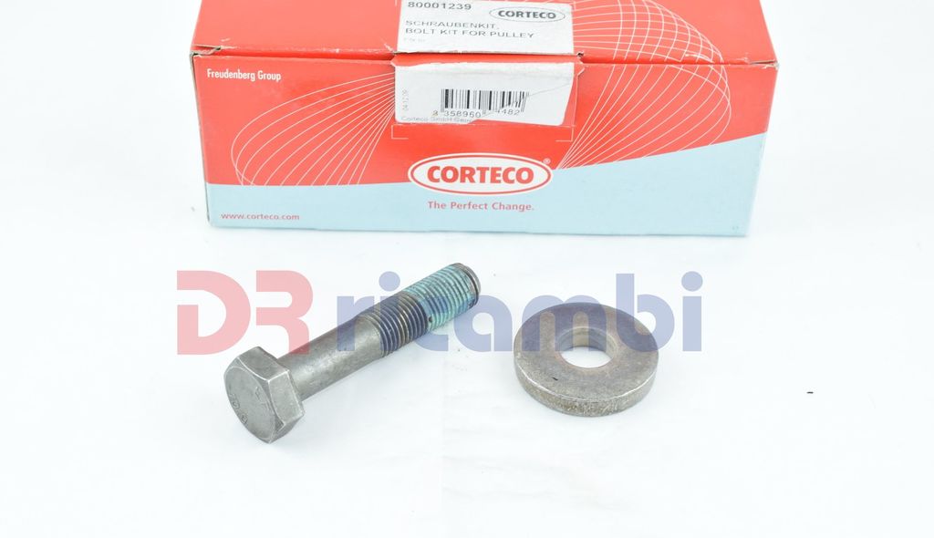 KIT  BULLONI PULEGGIA ALBERO CITROEN BX ZX FIAT DUCATO SCUDO - CORTECO 80001239