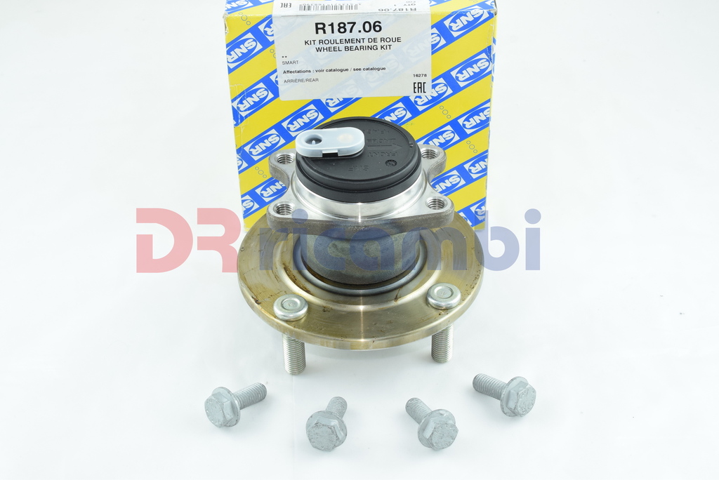 KIT MOZZO RUOTA POSTERIORE SMART FORFOUR MITSUBISHI COLT CVZ VI COLT VI R187.06