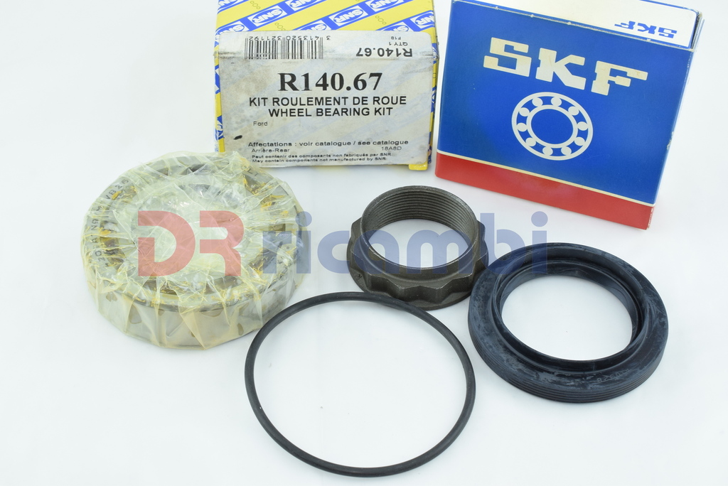 KIT CUSCINETTO RUOTA POST. PER FORD TRANSIT P100 R14067 SKF 4209ATN9 D. 45x85x23