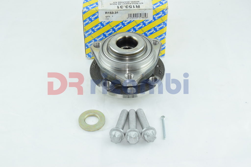 KIT CUSCINETTO MOZZO RUOTA ASSALE ANTERIORE OPEL ASTRA G ZAFIRA A SNR R153.31