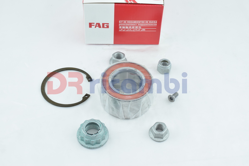 KIT CUSCINETTO RUOTA ANT SEAT AROSA VW LUPO POLO FAG 713610310 VKBA906 6N0407625