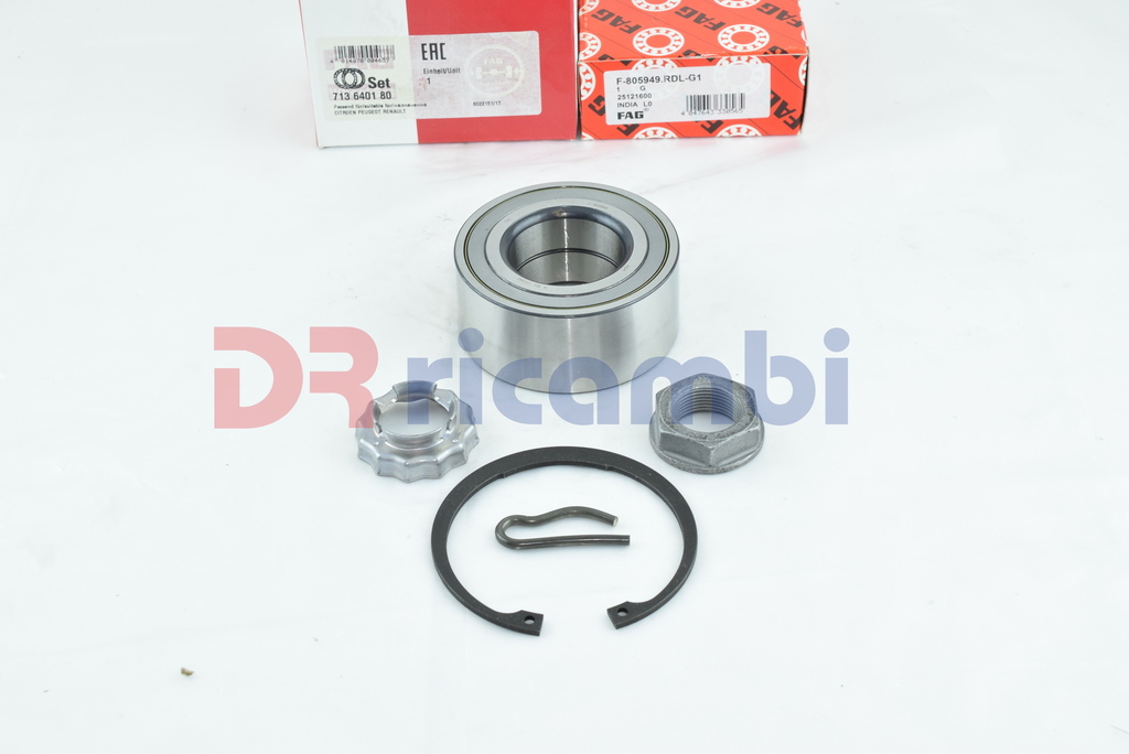 KIT CUSCINETTO RUOTA ANT. CITROEN XANTIA XSARA PEUGEOT 205 305 309 405 713640180