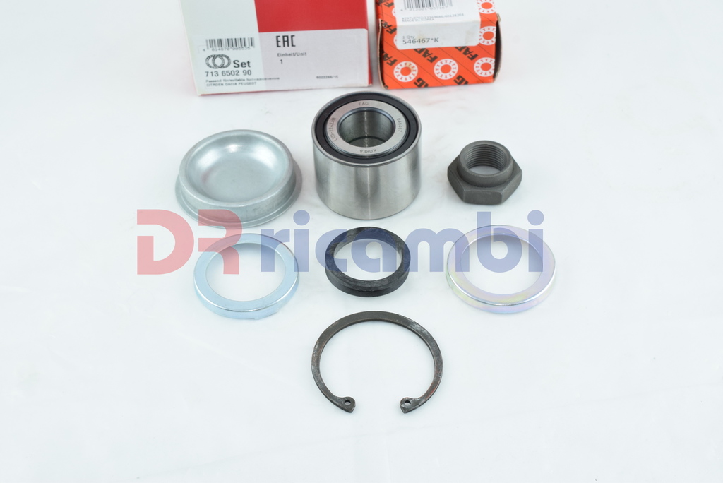 KIT CUSCINETTO RUOTA POST. CITROEN AX SAXO VISA XSARA PEUGEOT 205 309 713650290