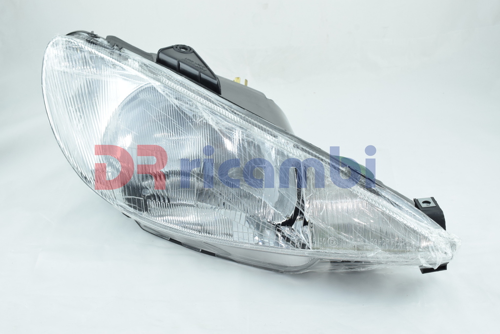 FARO FANALE PROIETTORE SINGOLO DESTRO PER PEUGEOT 206 - DEPO 550-1120R-LD-EM