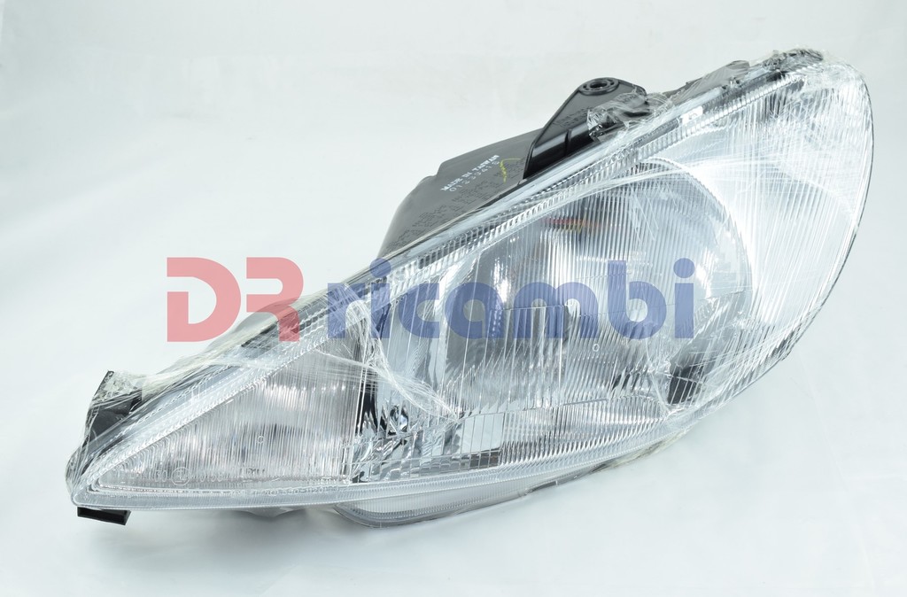 FARO FANALE PROIETTORE SINGOLO SINISTRO PER PEUGEOT 206 - DEPO 550-1120L-LD-EM/1