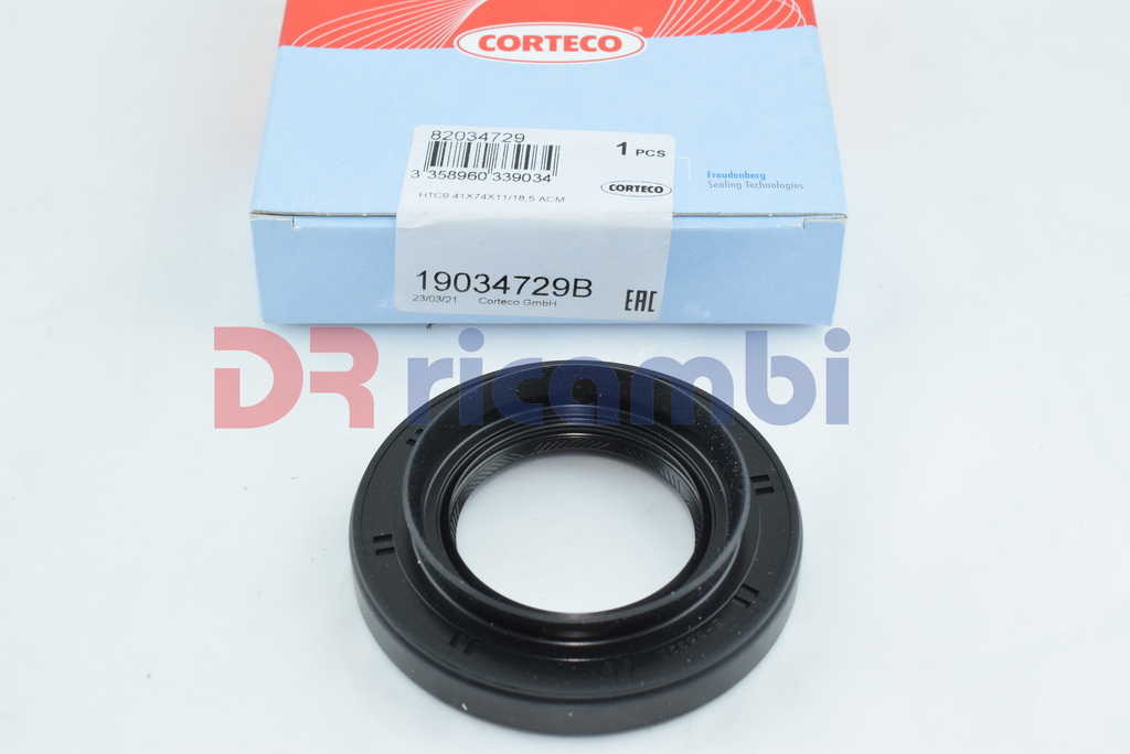 PARAOLIO ENTRATA DIFFERENZIALE TOYOTA LAND CRUISER CORTECO 19034729B d. 41x74x11