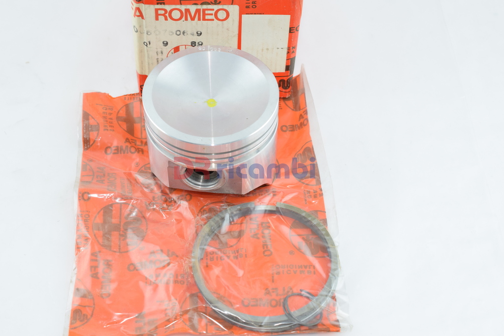 PISTONE COMPLETO DI FASCE E SPIONOTTO STD Ø 80 ALFA 33 1.3 88-&gt;90  ALFA 60750649