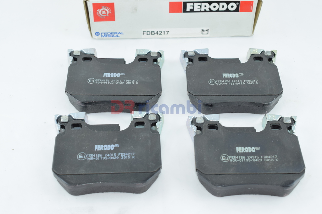 SERIE PASTIGLIE FRENO SOSPENSIONE POSTERIORE BMW 1 BMW 3   FERODO FDB4217