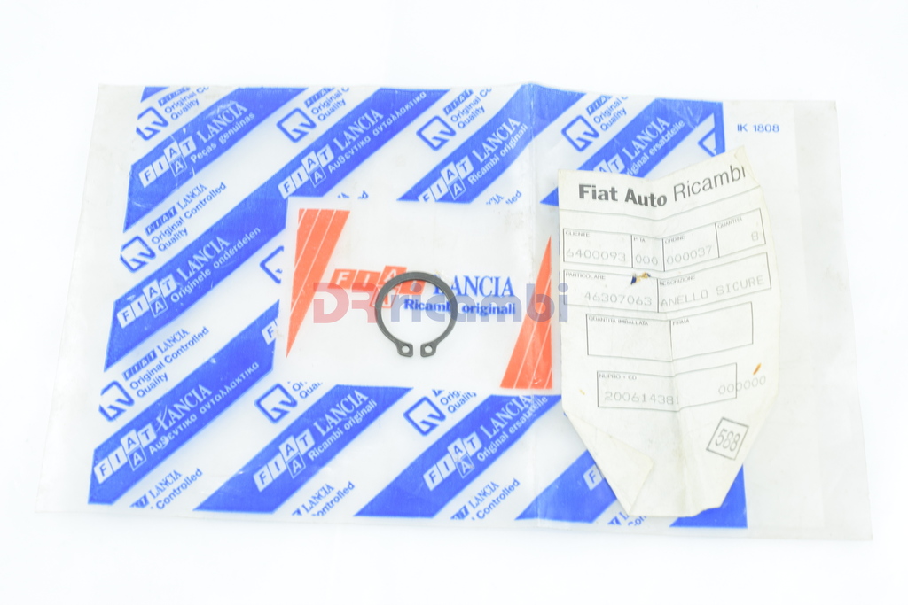 ANELLO SICUREZZA CROCIERA SEMIASSE ALFA 145 146 FIAT BRAVO BRAVA ALFA 46307063