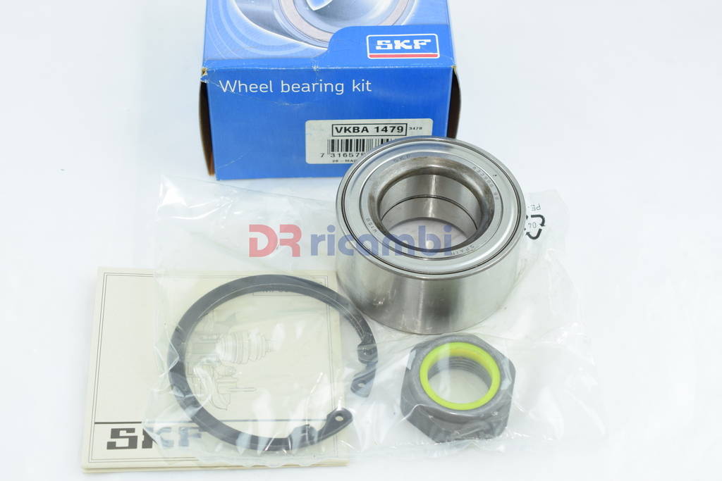 KIT CUSCINETTO RUOTA ANT. FORD SCORPIO SKF VKBA1479 5027448 5027447  D. 40x75x37