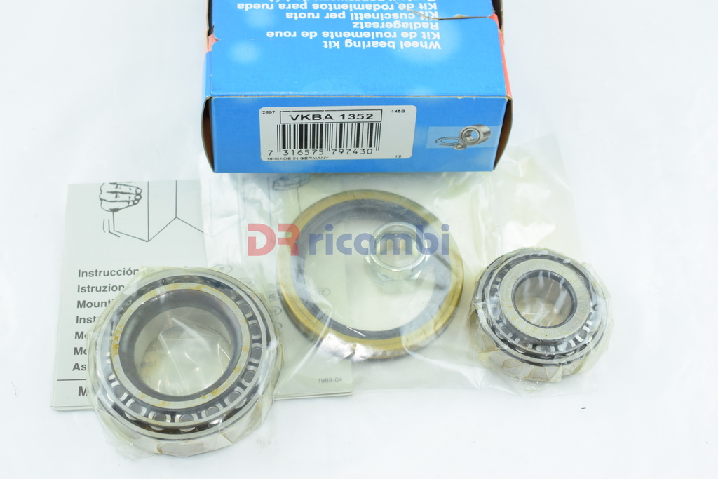 KIT CUSCINETTO RUOTA ASSALE POST. SX PER MADZA 323 III  SKF VKBA 1352 B2162617X