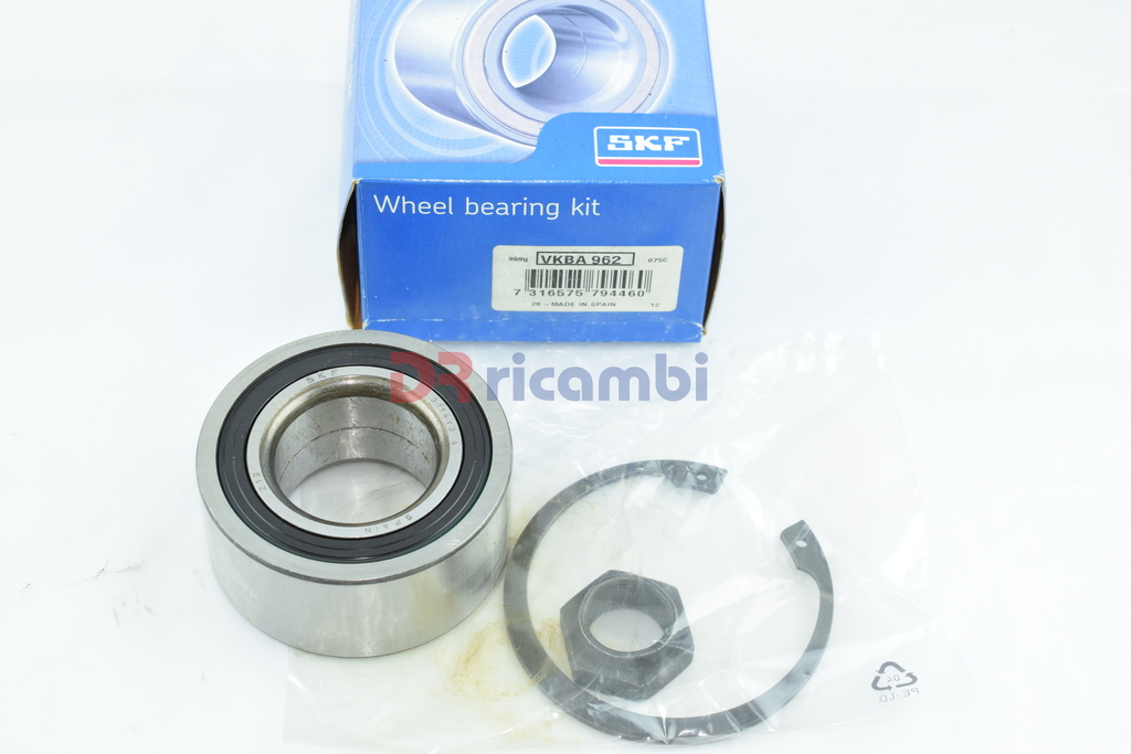 KIT CUSCINETTO MOZZO RUOTA ANT. AUDI 100 200 QUATTRO SKF VKBA962 311413 42x82x37