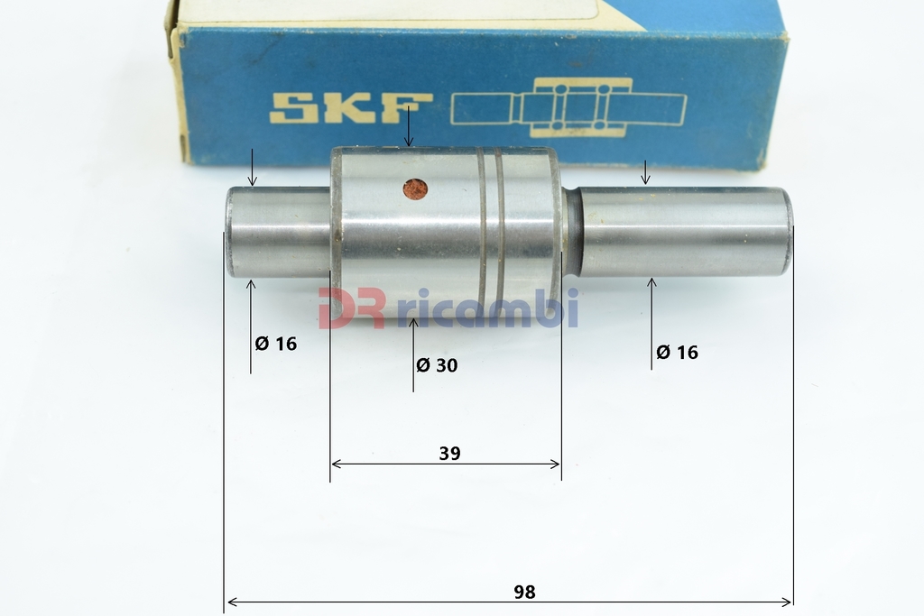 CUSCINETTO RIPARAZIONE POMPA ACQUA AUTOCARRO PER FIAT OM IVECO SKF 617574 A