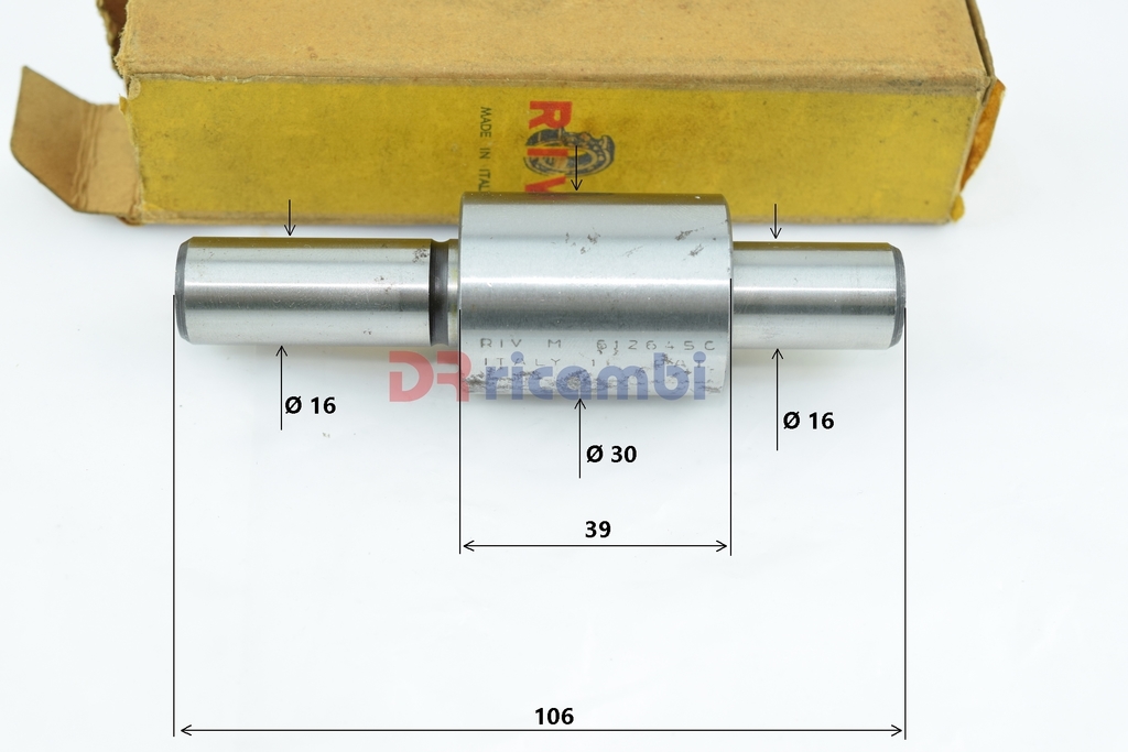 CUSCINETTO POMPA ACQUA FIAT 1100 1300 1500 FERRARI DINO RIV 612645 FIAT 4025548 