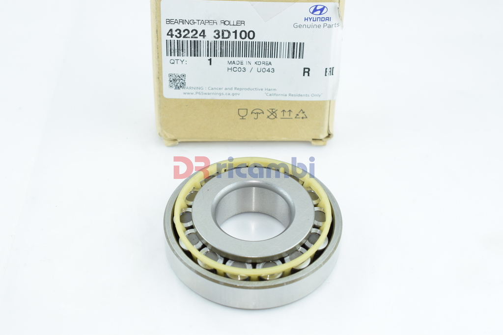 CUSCINETTO CAMBIO PIGNONE ANT. DIFFERENZIALE HYUNDAI KIA 432243D100  ST-307219MH