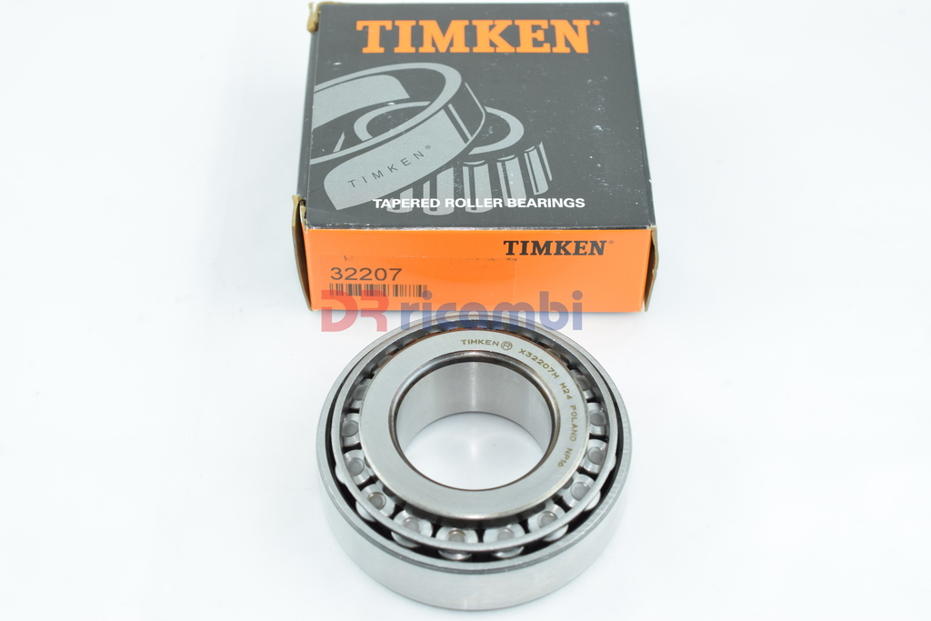 CUSCINETTO A RULLI CONICI AUTOCARRO INDUSTRIA TIMKEN 32207 SKF 32207J2 35x72x24