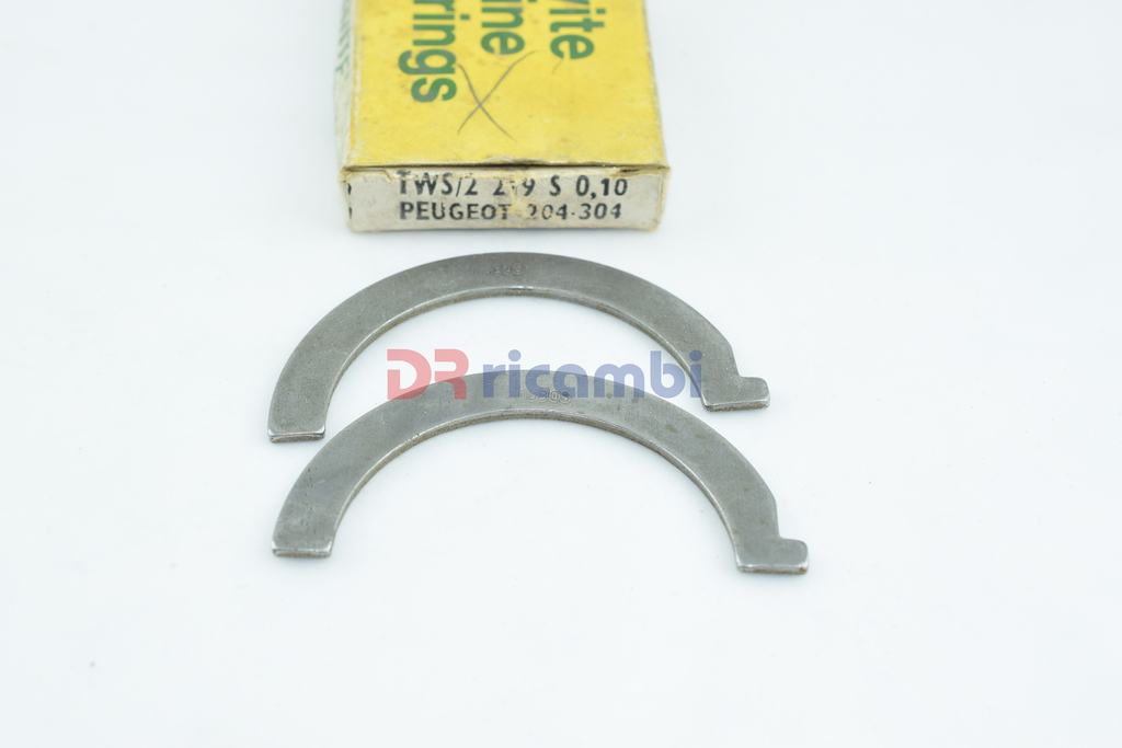 SERIE ANELLI DI SPALLAMENTO ALBERO MOTORE PEUGEOT 204 304 CLEVITE TWS/2-219S0.10