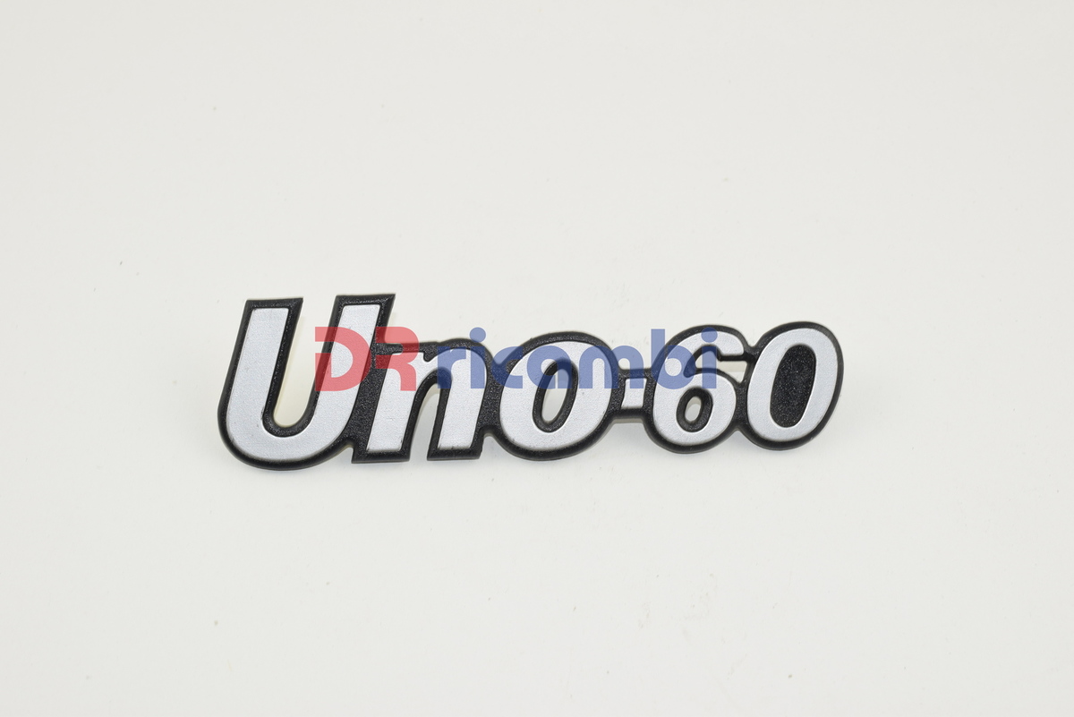 LOGO FREGIO SIGLA MODELLO FIAT &quot; UNO 60 &quot; DR0407