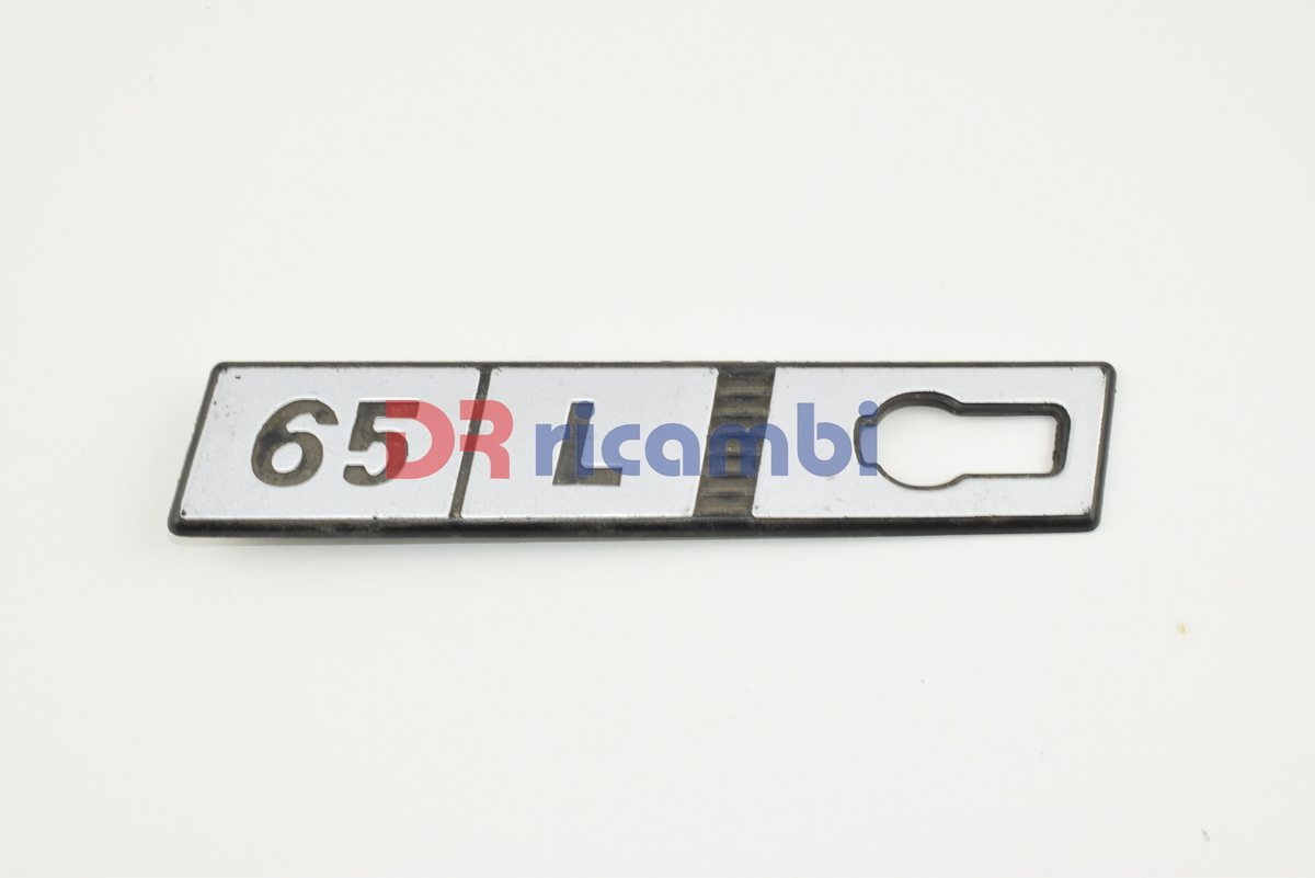 LOGO FREGIO SIGLA MODELLO FIAT RITMO &quot; 65 L &quot; LATO SINISTRO DR0425