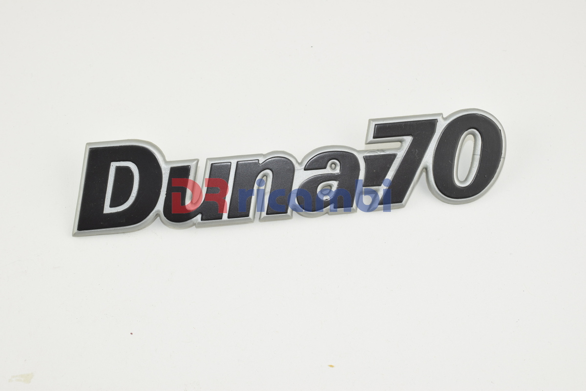 LOGO FREGIO SIGLA MODELLO FIAT &quot; DUNA 70 &quot; DR0440