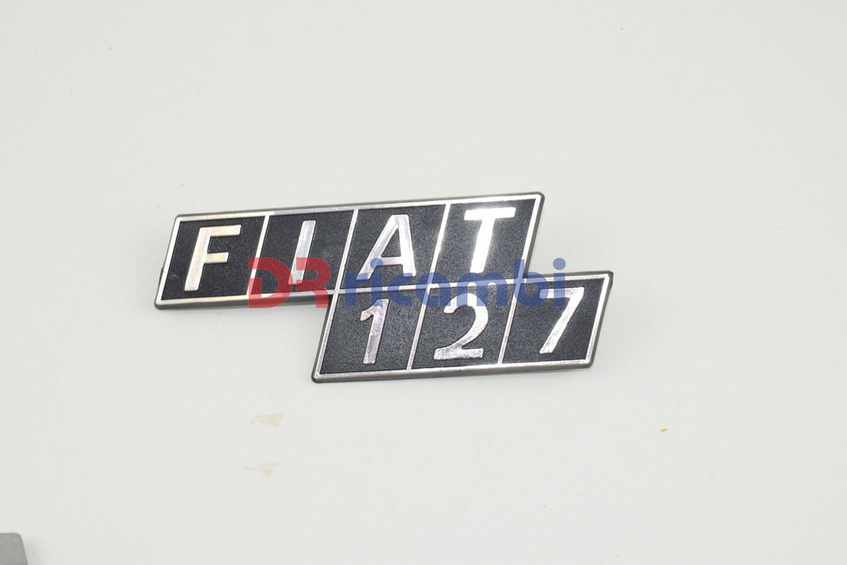 LOGO FREGIO SIGLA MODELLO &quot; FIAT 127 &quot; DR0441