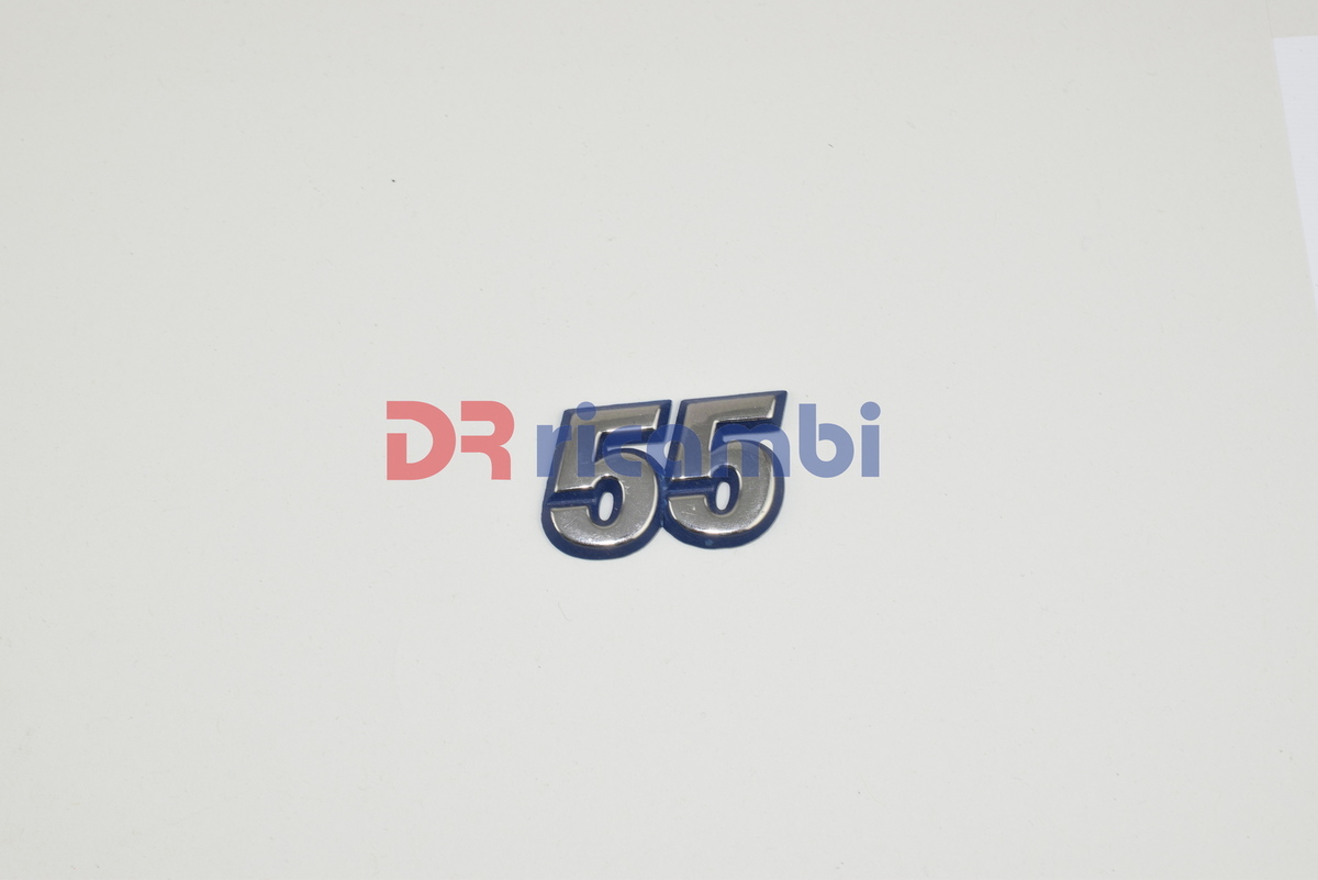 LOGO FREGIO SIGLA MODELLO FIAT &quot; 55 &quot; DR0447