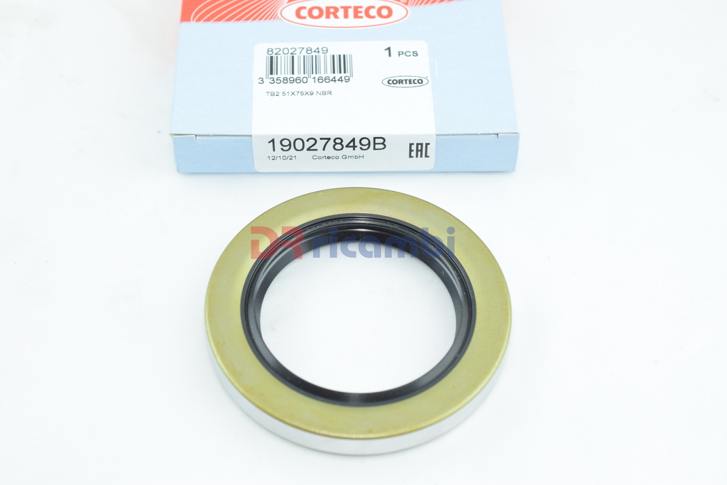 PARAOLIO TENUTA MOZZO RUOTA POST. PER MITSUBISHI L200 PAJERO 19027849B  51x75x9