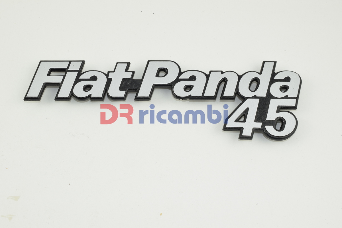 LOGO FREGIO SIGLA MODELLO FIAT &quot; FIAT PANDA 45 &quot; DR0452