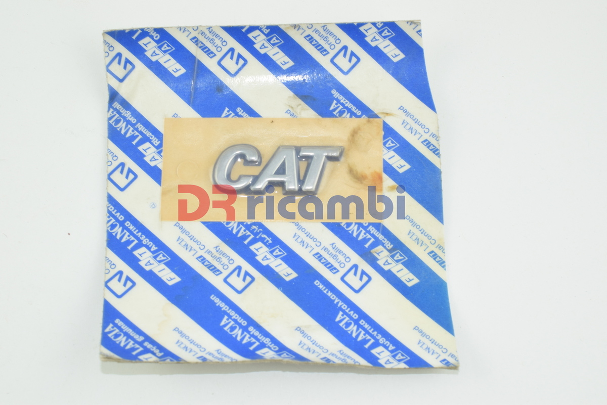 LOGO FREGIO SIGLA MODELLO FIAT &quot; CAT &quot; DR0463