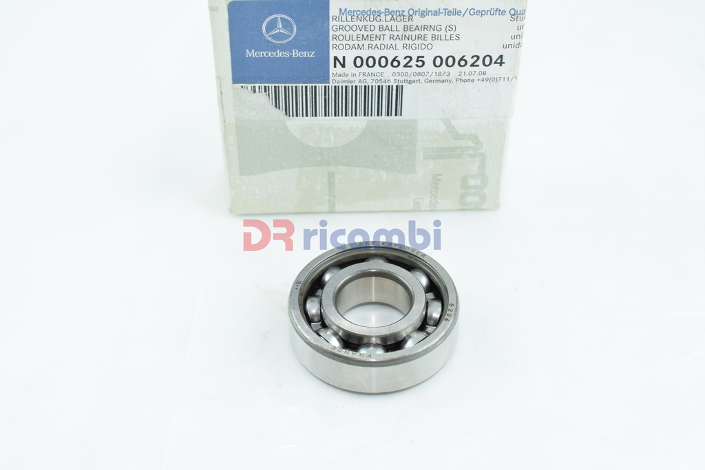 CUSCINETTO A SFERE A GOLA PROFONDA CENTRAGGIO VOLANO MERCEDES BENZ N000625006204