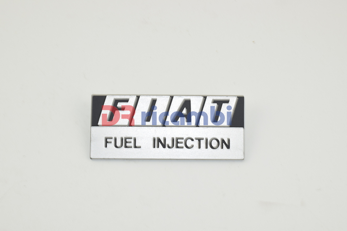 LOGO FREGIO SIGLA MODELLO FIAT &quot; FIAT FUEL INJECTION &quot; DR0501 - FIAT 7639859